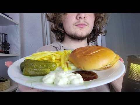McDonald's Burger Mukbang ASMR | Türkçe ASMR