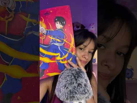 Asmr mostrando meus desenhos #satisfying #sussurros #arrepios #art