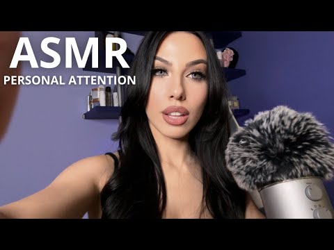 ASMR - PERSONAL ATTENTION, AURA BRAIDING, HAIR CLIPPING & HAND MOVEMENTS