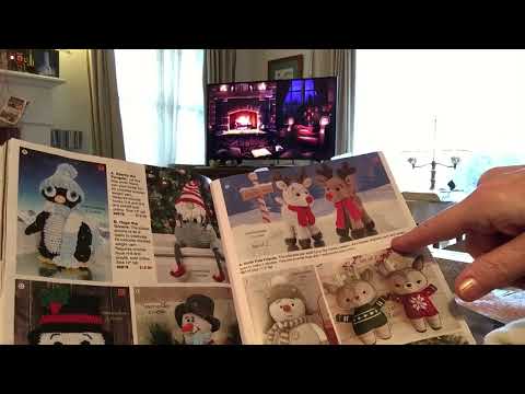 ASMR; turning pages of catalogs - soft spoken comments