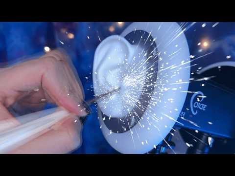 ASMR Super Fast Ear Cleaning for Tingles (No Talking) 3Dio / 超高速耳かき