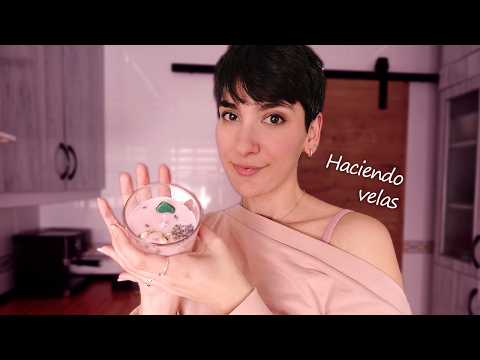 ASMR Español - Fabricando velas artesanales