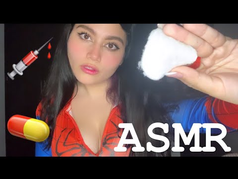 Spidergirl sexy te cura- María ASMR roleplay