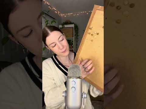 Cork Board Tapping Sounds ASMR