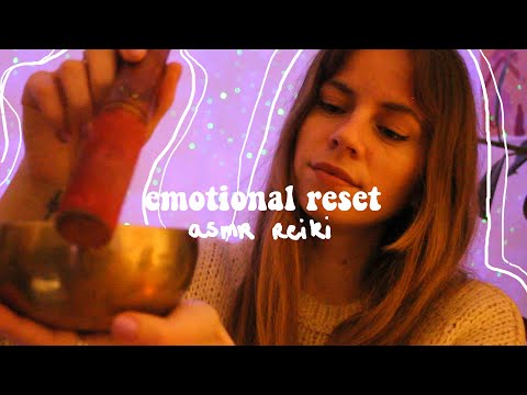 ASMR REIKI for emotional balance | chakra healing, energetic cord cutting | hand movements