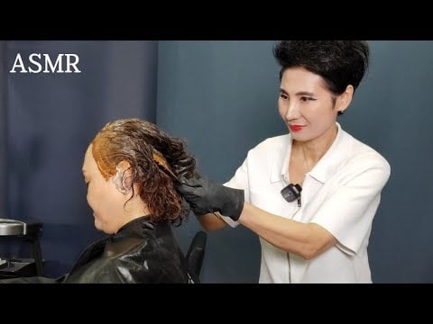Korean Swift ASMR: Fast-Paced Hair Styling for Dynamic Relaxation and Calm 💇‍♀️💨