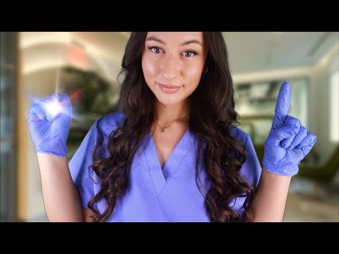 ASMR Full Body Doctor Roleplay BUT Eyes Closed 👀 Soft Spoken Medical Exam