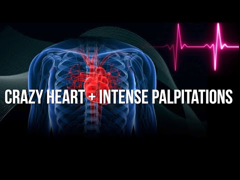 Crazy Heart Palpitations I Can Feel | Female Heartbeat ASMR