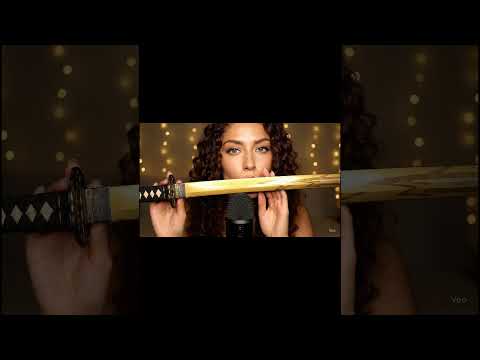 ASMR AI | Testing Tanjiro's, Zenitsu's & Rengoku Katanas  #asmr #demonslayer  #relaxing