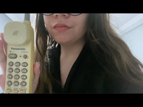 plastik telefon tuşlarına basıyorum asmr (türkçe asmr) tek trigger