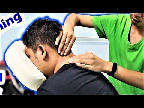 ASMR Soothing Head and Back Massage - Relaxing
