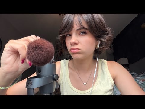 ASMR mean girl does your makeup 🐯