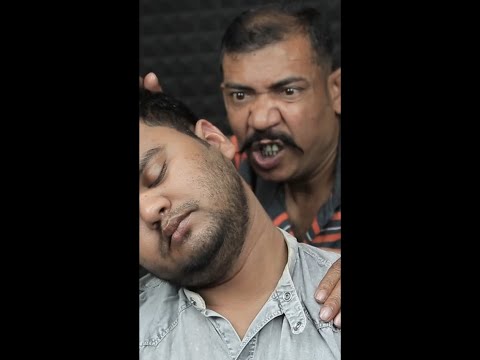 Funny Ear Cracking And Neck Crack By Asim Barber #shorts