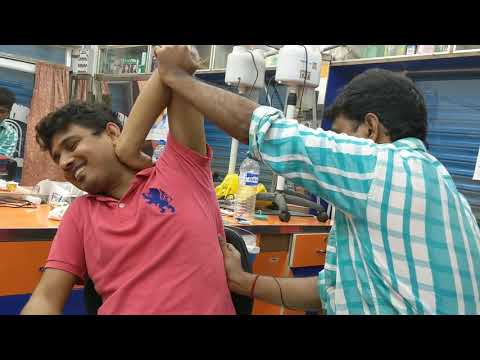 Super relaxing body & head massage with neck cracking | Sleep Indian ASMR