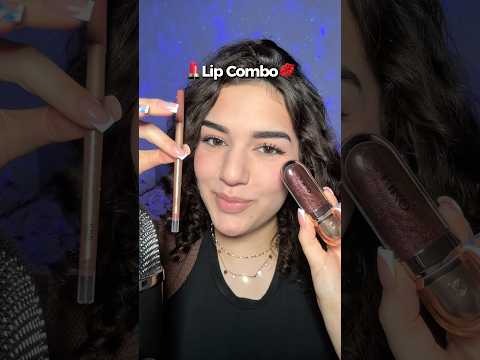 💄Lip Combo💋✨ MUY brillante ⭐️ #asmr #kikomilano #lipcombo