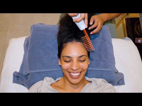 ASMR: The Ultimate Thai Herbal Scalp Spa — Head Massage for Deep Sleep