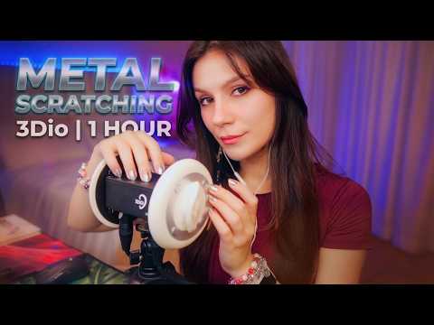 ASMR Brain Melting Metal Scratching ⚙️ 1 Hour (No Talking)