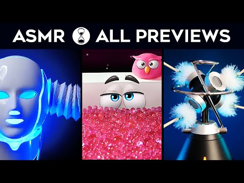 ASMR ZEITGEIST PREVIEW COLLECTION | The Very Best Ear to Ear Triggers for Tingles and Sleep