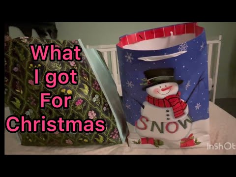 💤 ASMR What i Got For Christmas 💤