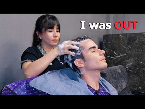 ASMR: I was out in minutes | Full Service Barbershop Massage in Vietnam