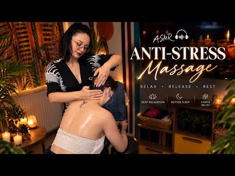 Miss Melek | 20 Minutes to Sleep 😴 ASMR Anti-Stress Massage | Deep Relaxation & Sleep