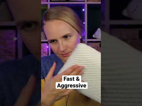 Fast & Aggressive ASMR Tingle in 60 sec #shorts #asmrshorts