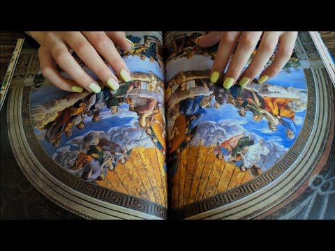 ASMR Whispering, Tapping and Pages Turning 💤 Travel to Italy 💤