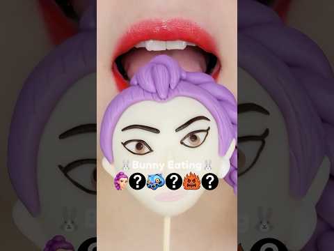 Kpop Demon Hunters Color Match! Wagashi ASMR MUKBANG