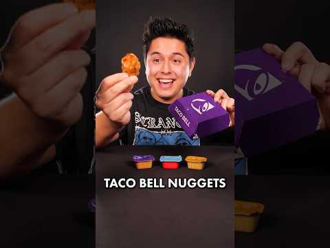 Taco Bell Chicken Nuggets are GODLIKE 👍🏻 | #ASMR