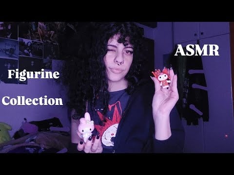 Fast and Unpredictable ASMR | Showing you my Figurine Collection (whisper + soft spoken)