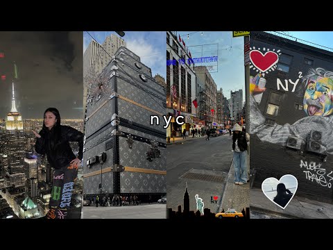 ASMR nyc trip vlog