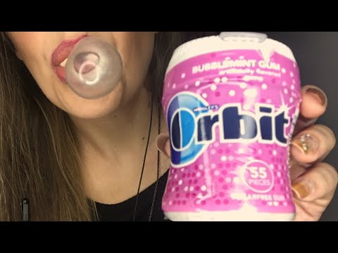 ASMR| No Talking| Gum Chewing| Bubble Blowing & Popping