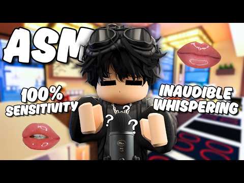 Roblox ASMR ~ DEEP Inaudible Whispers at 100% SENSITIVITY! 👄💦