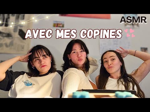 ASMR avec mes copines ! .ೃ࿐ (c'est chaotique)