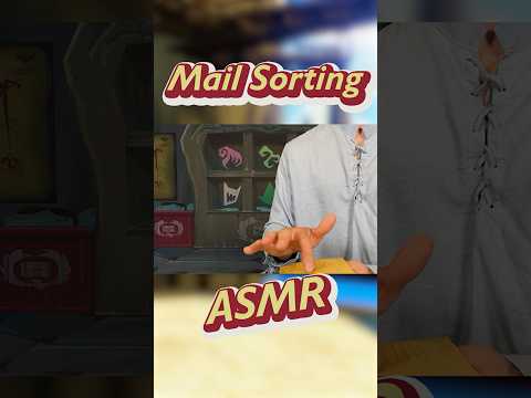 Lets sort Princess Zelda's Mail |  #asmr #zelda #asmrtriggers #asmrforsleep