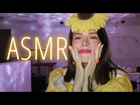 yellow 💛 & orange 🧡 ASMR triggers // color-themed ASMR series ✨