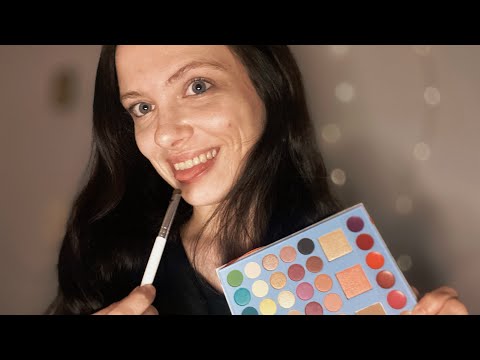 ASMR SPIT PAINTING YOUR FACE 🎨 INTENSE MOUTH SOUNDS 👄 #asmr #asmrsounds #asmrforsleep