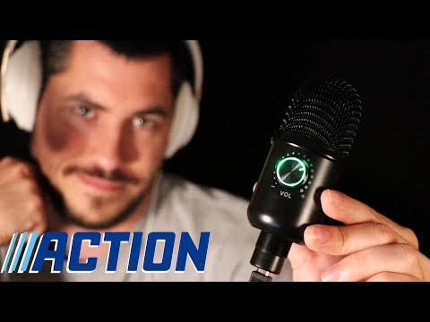 Faire un ASMR avec un micro de chez ACTION à 13€