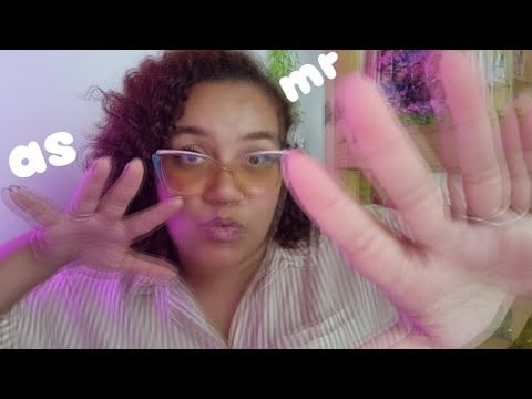 ASMR com MUITOS TOQUES NA TELA EM CAMADAS 😍💕