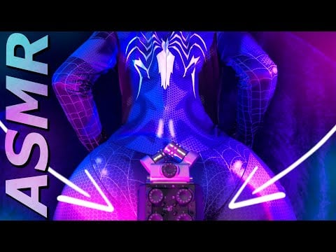 ASMR Tight Cosplay Costume 🦸🏻‍♂️BEST FABRIC SCRATCHING SOUNDS | No Talking