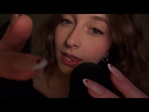 ASMR the ultimate clicky inaudible whispering (LOTS of mouth sounds)