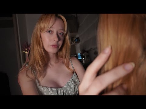 ASMR - PENTEANDO O SEU CABELO ATÉ VOCÊ DORMIR 