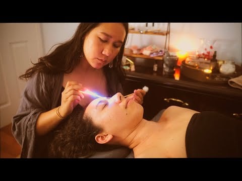 You Won’t Stay Awake...Obsessing Over Her Face & Overexplaining Every Step (Real Person ASMR Facial)