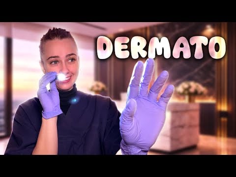 Soin radical, Résultat incroyable - ASMR RP - Dermatologue