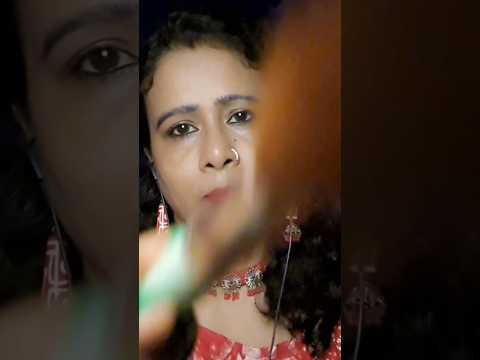 Asmr Brushing Your Face fast #asmr #acmp #asmrghosal #relax #visualtingle #shorts