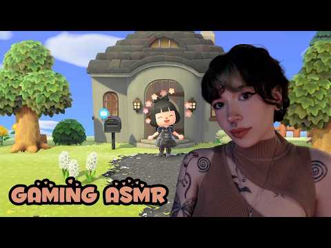 ASMR Playing Animal Crossing New Horizons | Whispering