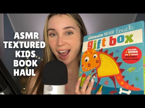 ASMR 📚 Touch & Feel Children’s Books Haul (I’m obsessed!)