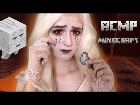 АСМР Гаст-гёрл прогоняет тебя из ада | Ролевая игра | Minecraft Ghast