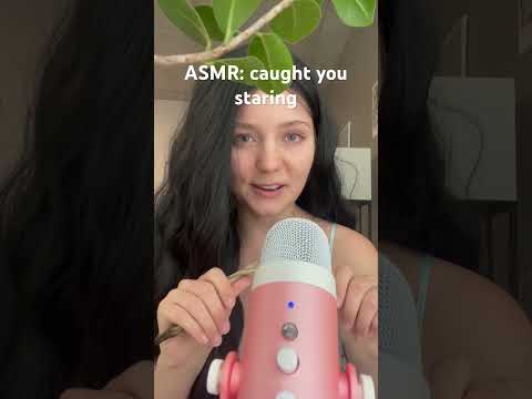 caught you staring 🤍#asmr #girlfriendasmr #sleepasmr #whisper #cozyasmr