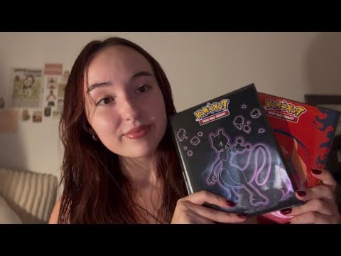 asmr Pokémon collection 💫 tapping, whispered ramble